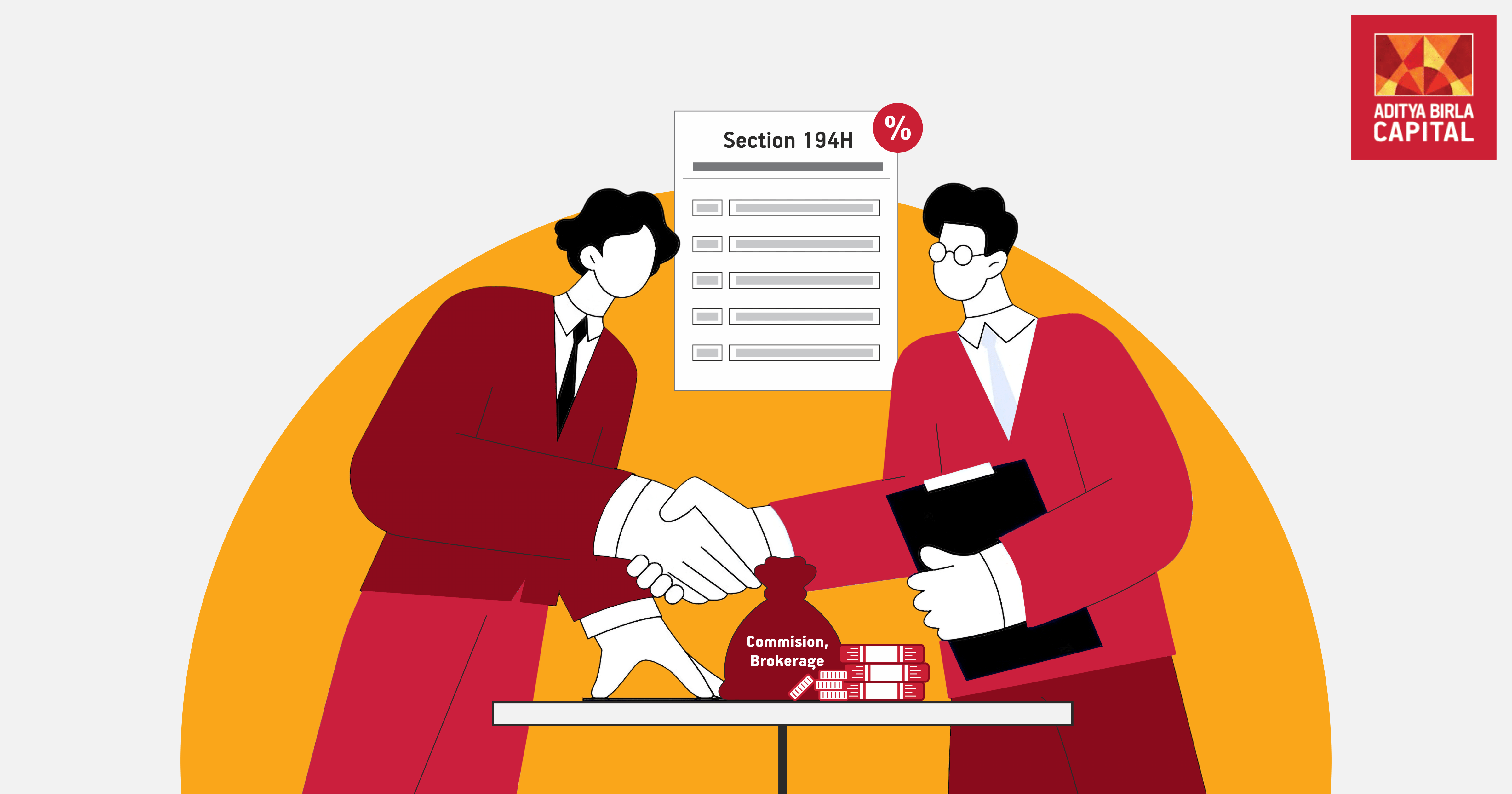 Section 194 H– TDS on Commission and Brokerage